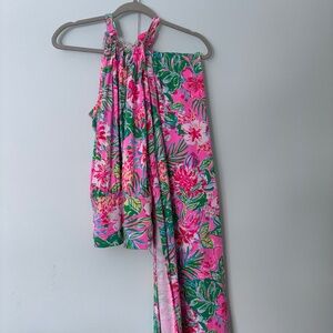 Lilly pulitzer 2 piece maxi set